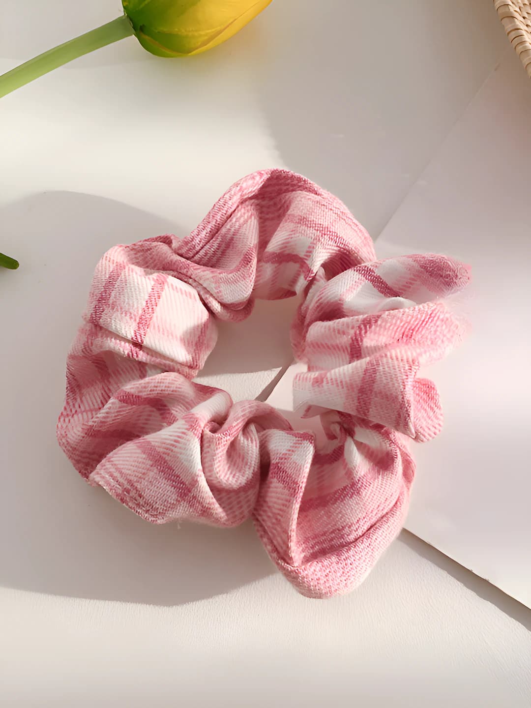 41# Sweet pink plaid 9 cm