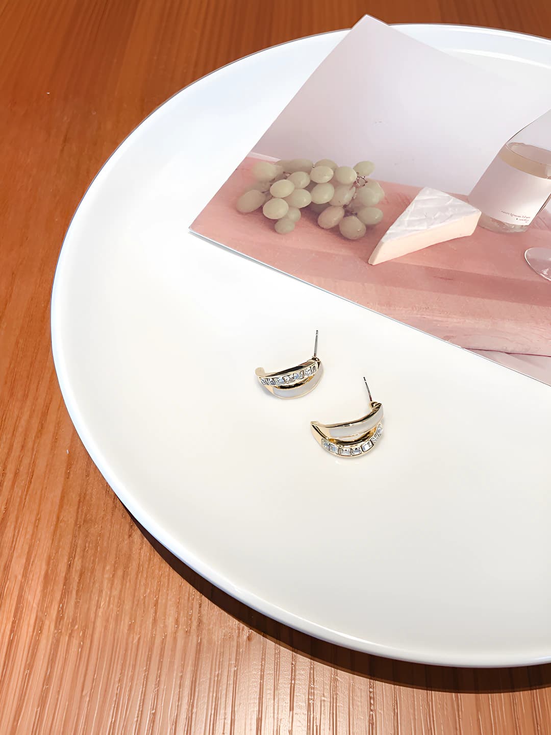 Double C earrings