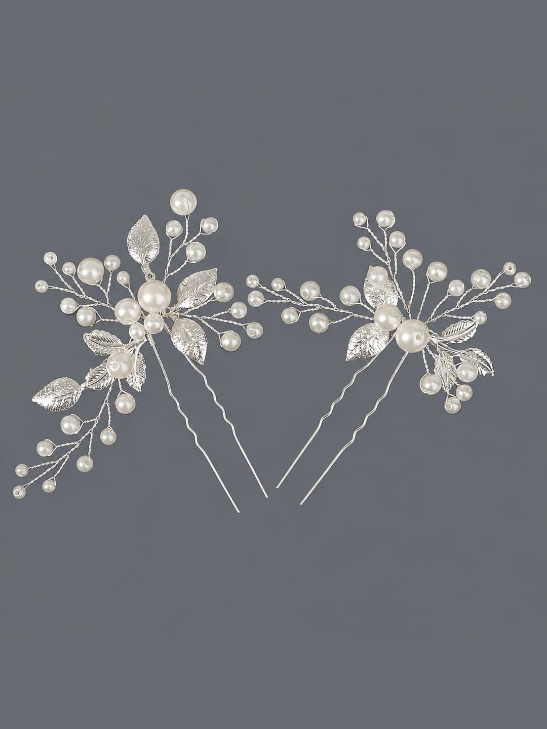Silver vintage hairpin