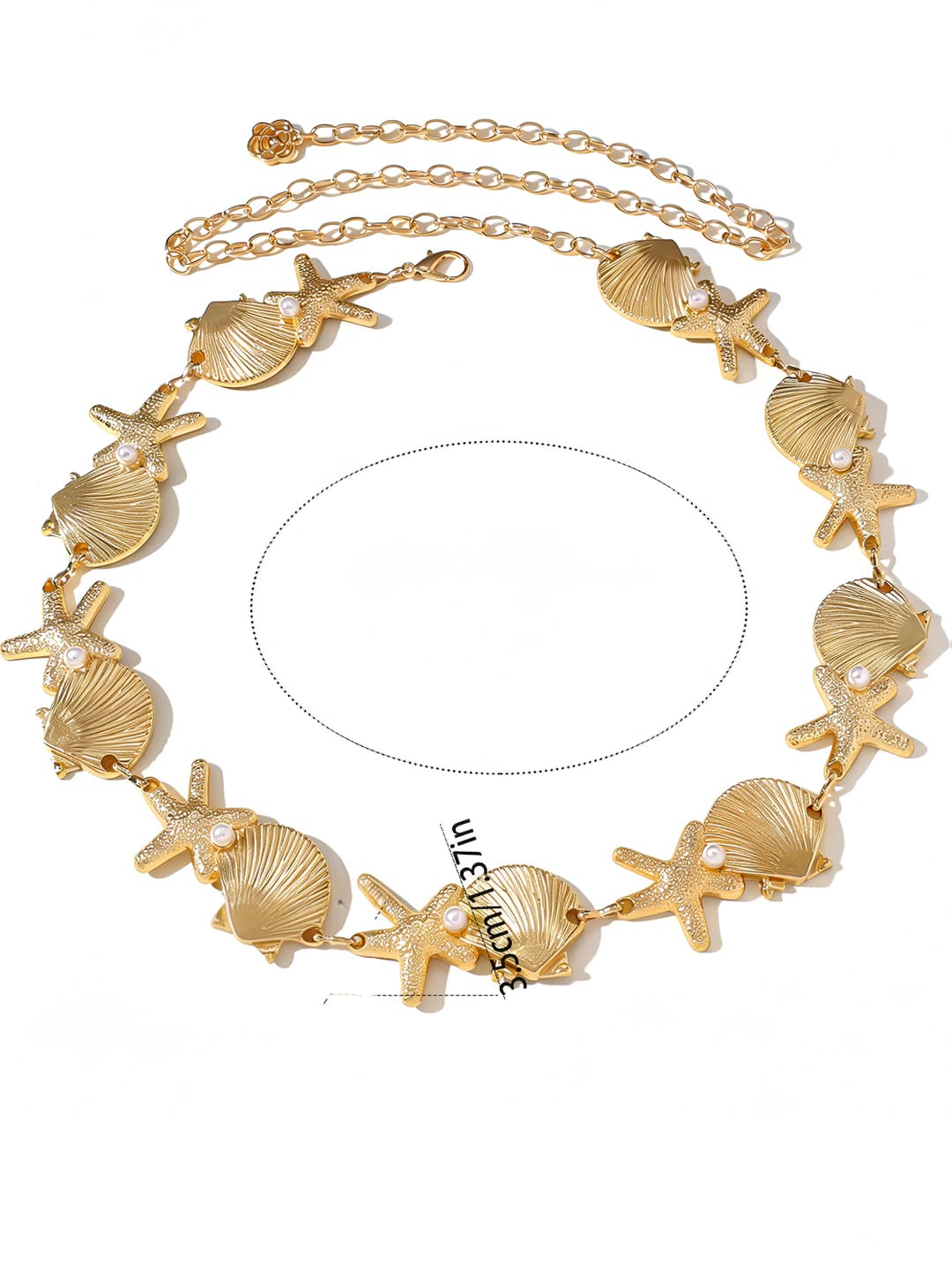31# Gold starfish + scallop