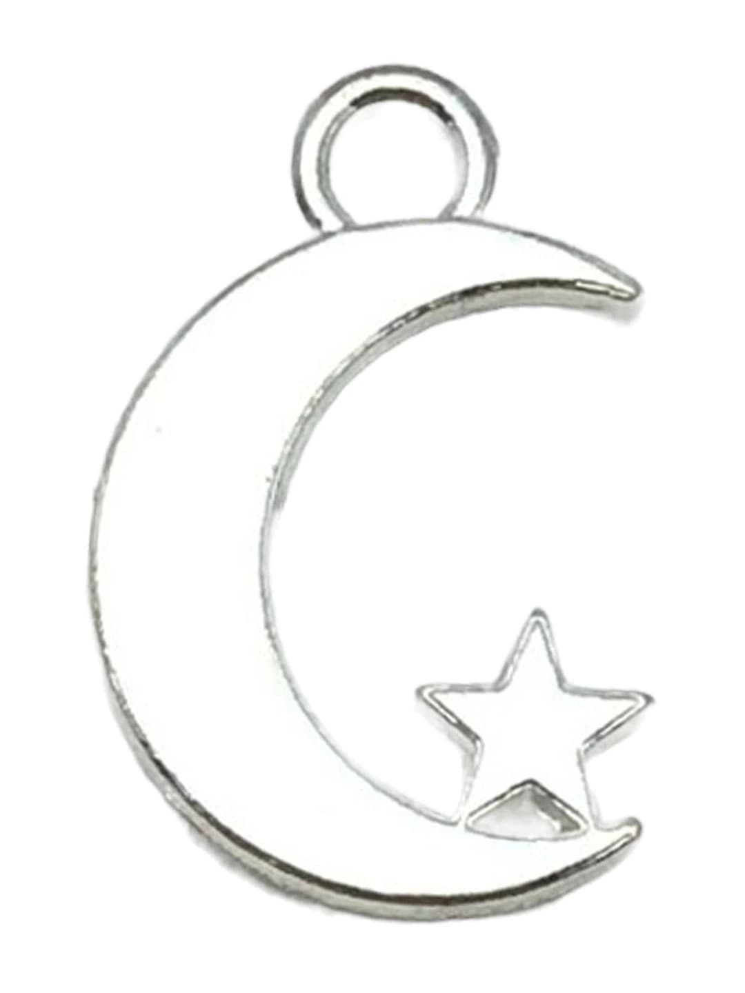 1 шт луна звезда 13x19mm-0.5g-20839