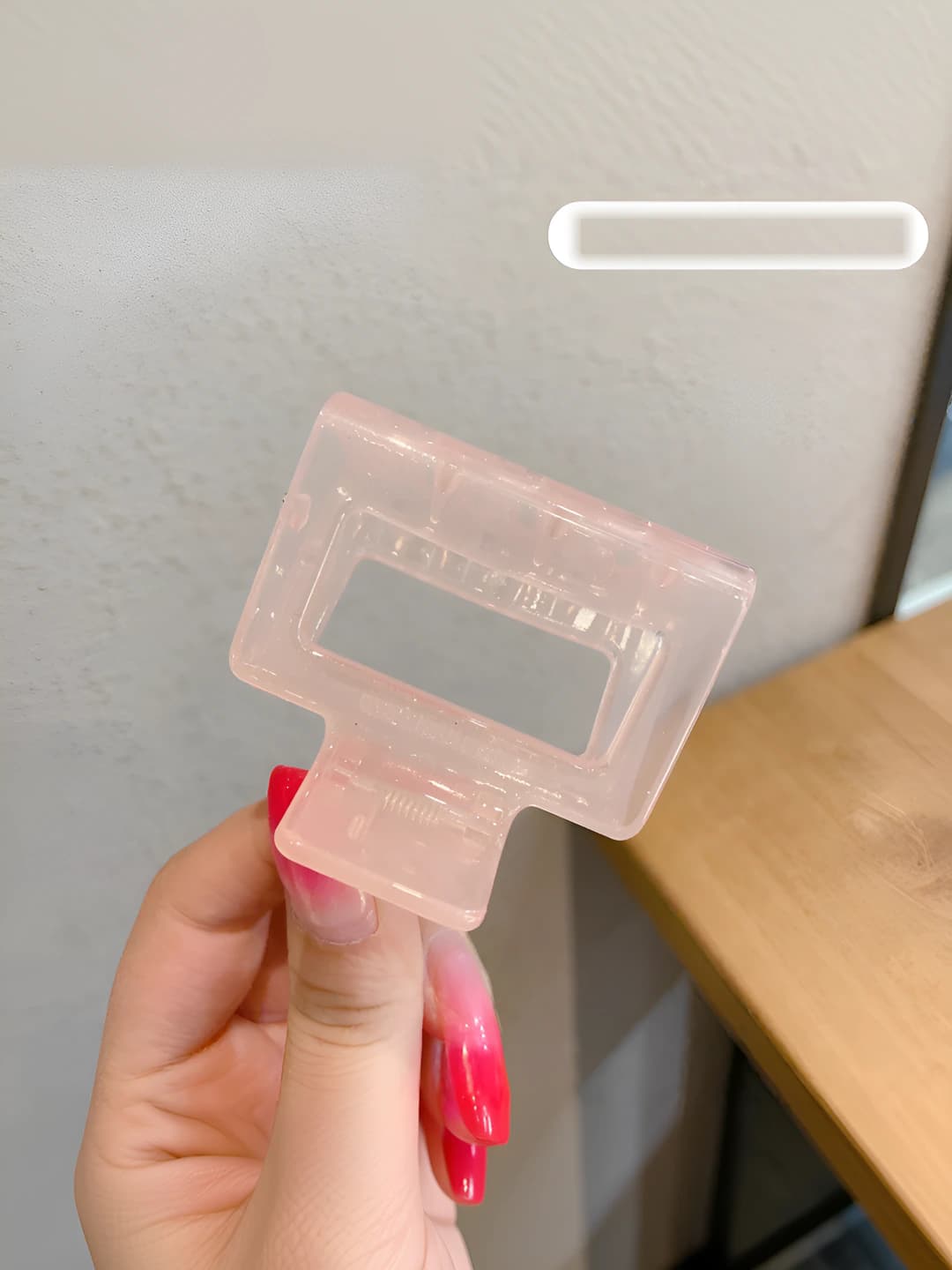 16# Jelly light pink ~5cm