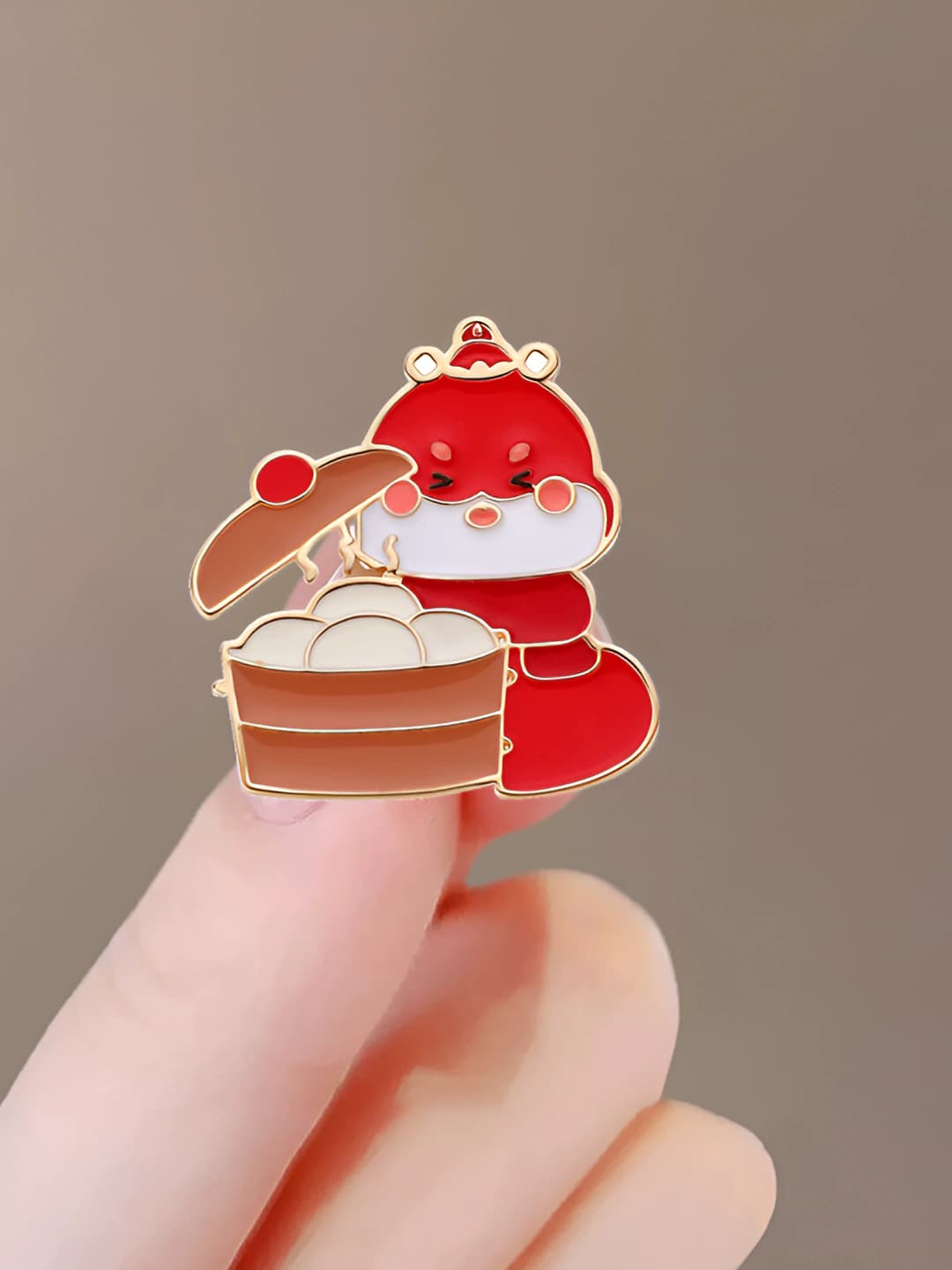 "Rising" brooch