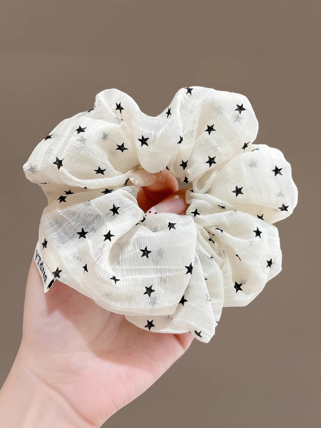 2# Star large scrunchie small ~12cm