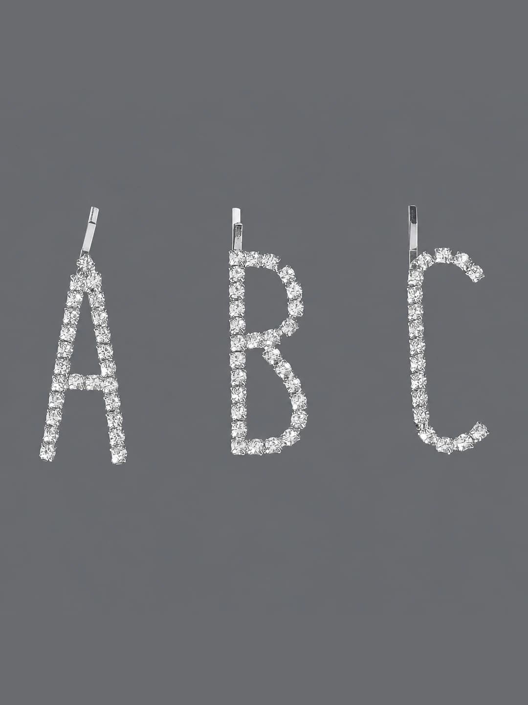 ABC harfli soch qisqichi (3 dona)