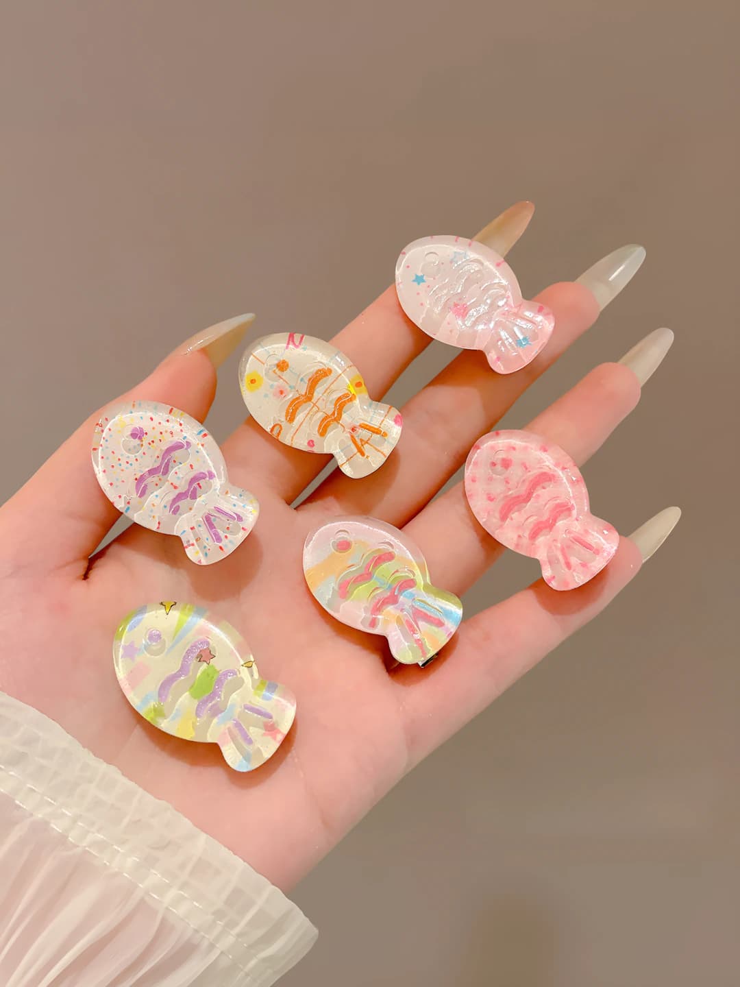Jelly fish, 6 pcs