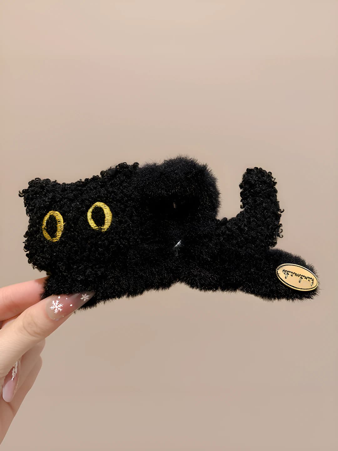 Чёрный кот ~13cm