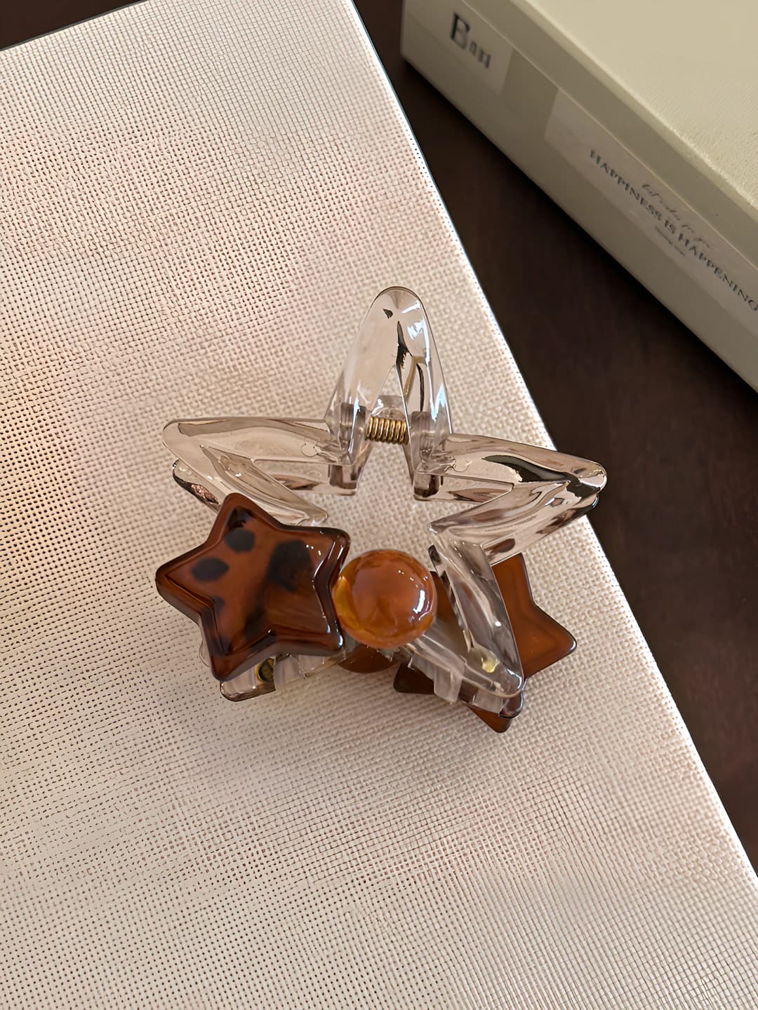 Star hair clip