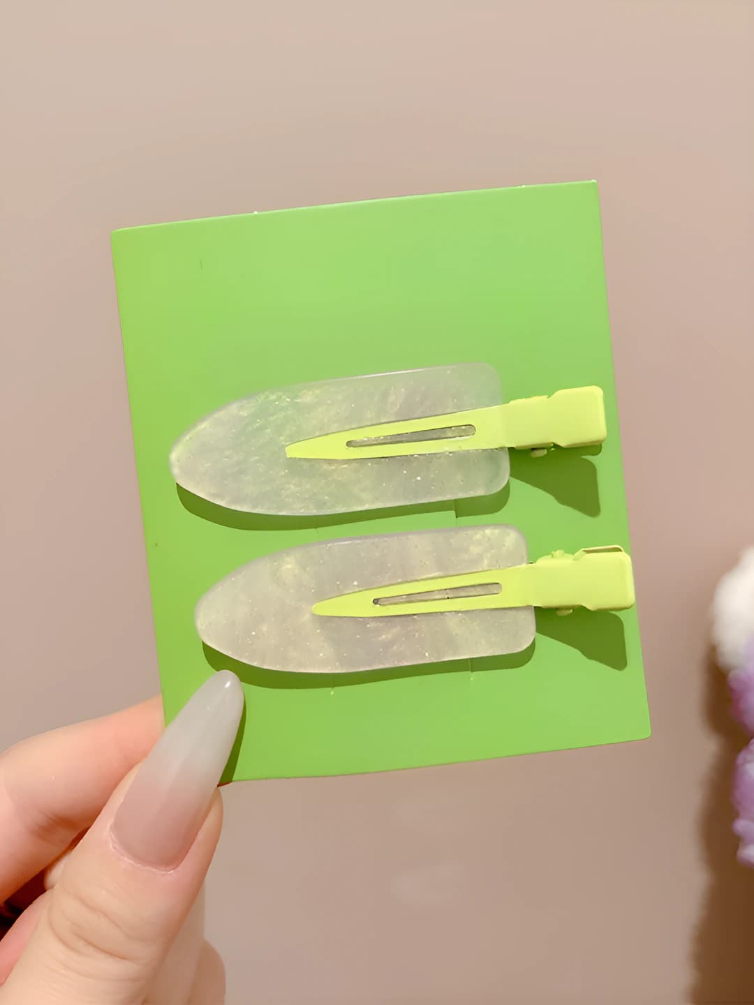 6# Fruit green 2 pcs - 6.5 cm