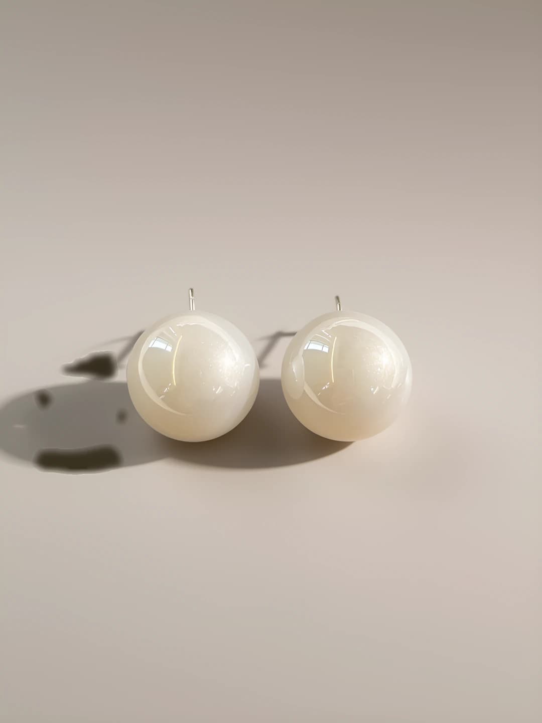 Жемчужные серьги, 925 серебро