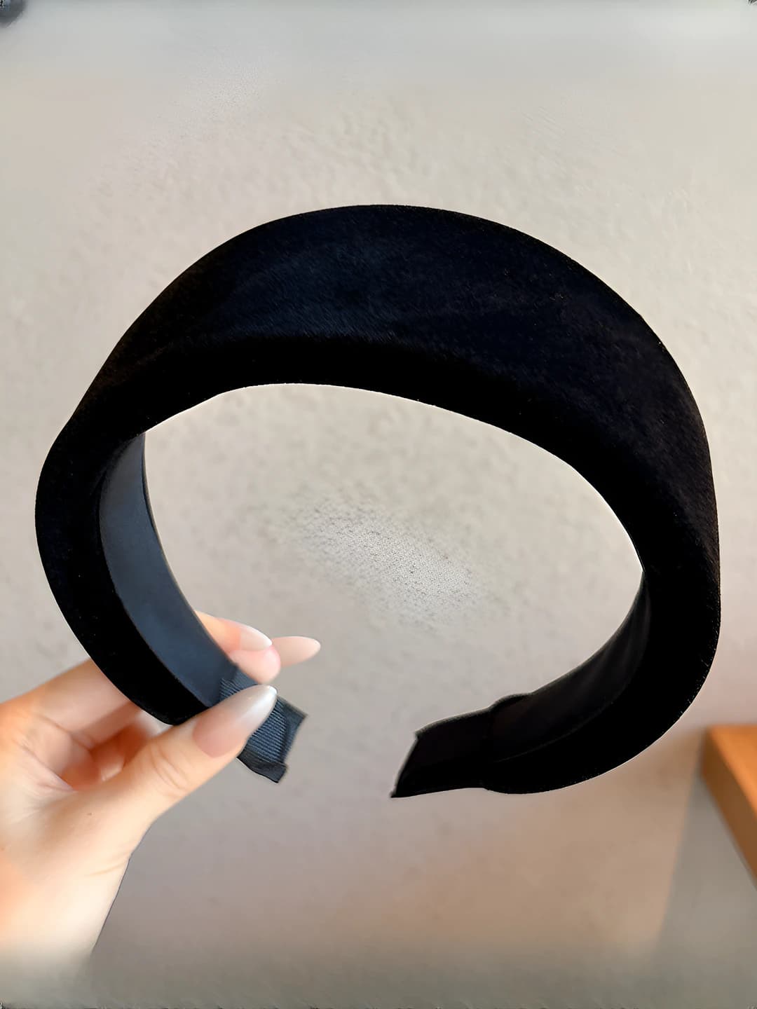 Black headband 5.5cm