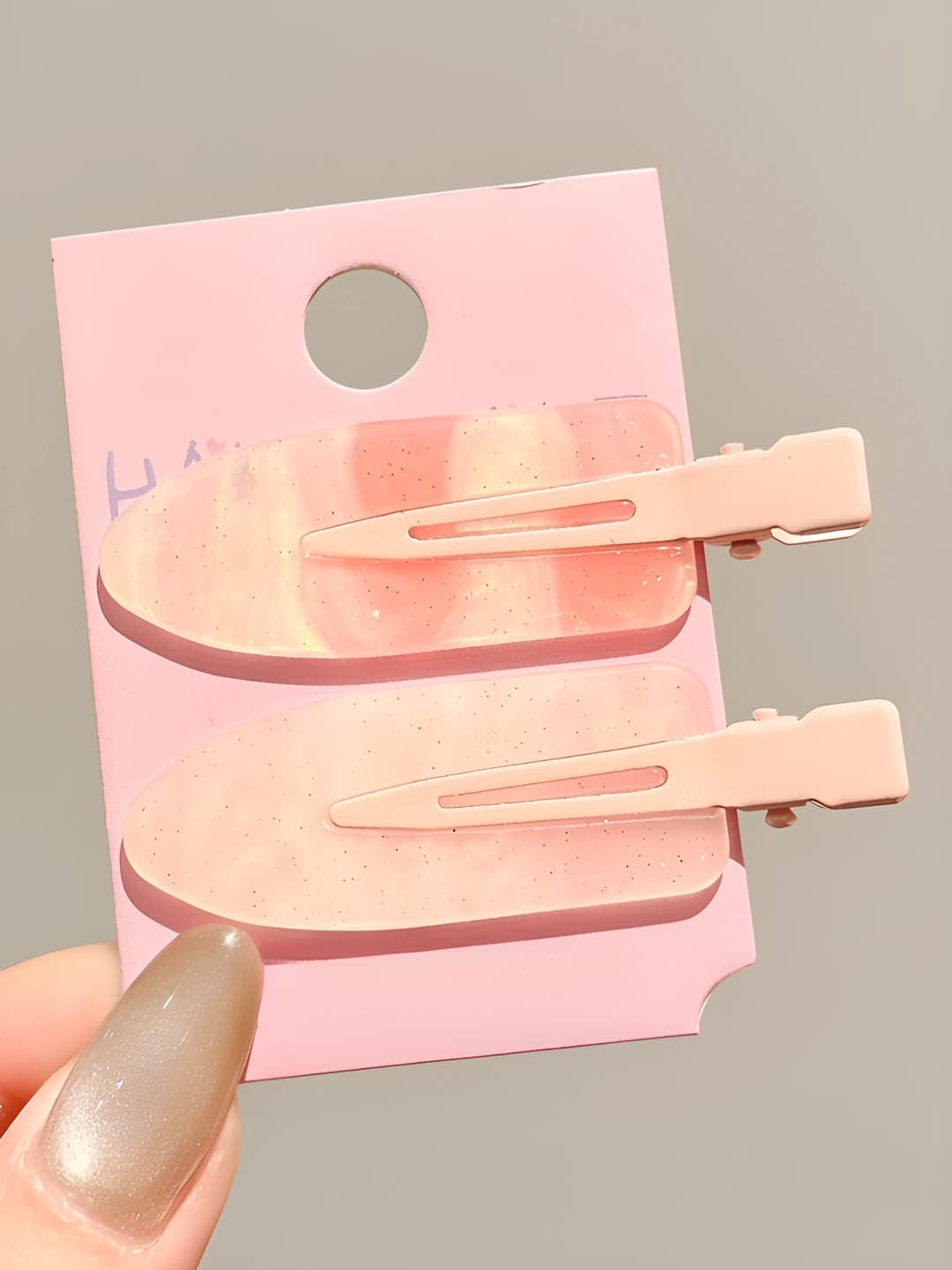 8# Orange-pink 2 pcs - 6.5 cm