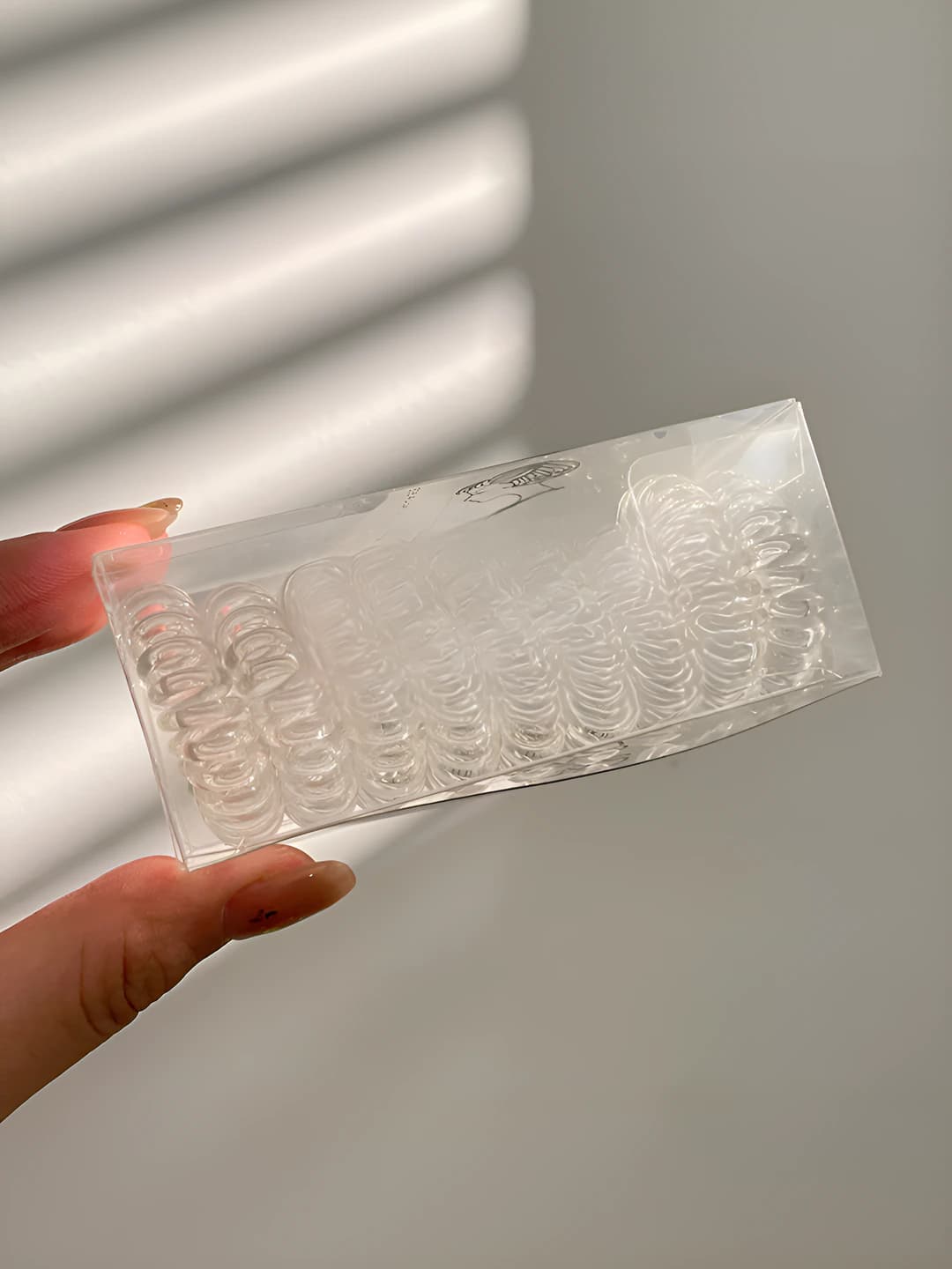 5# Clear white 9 pcs box