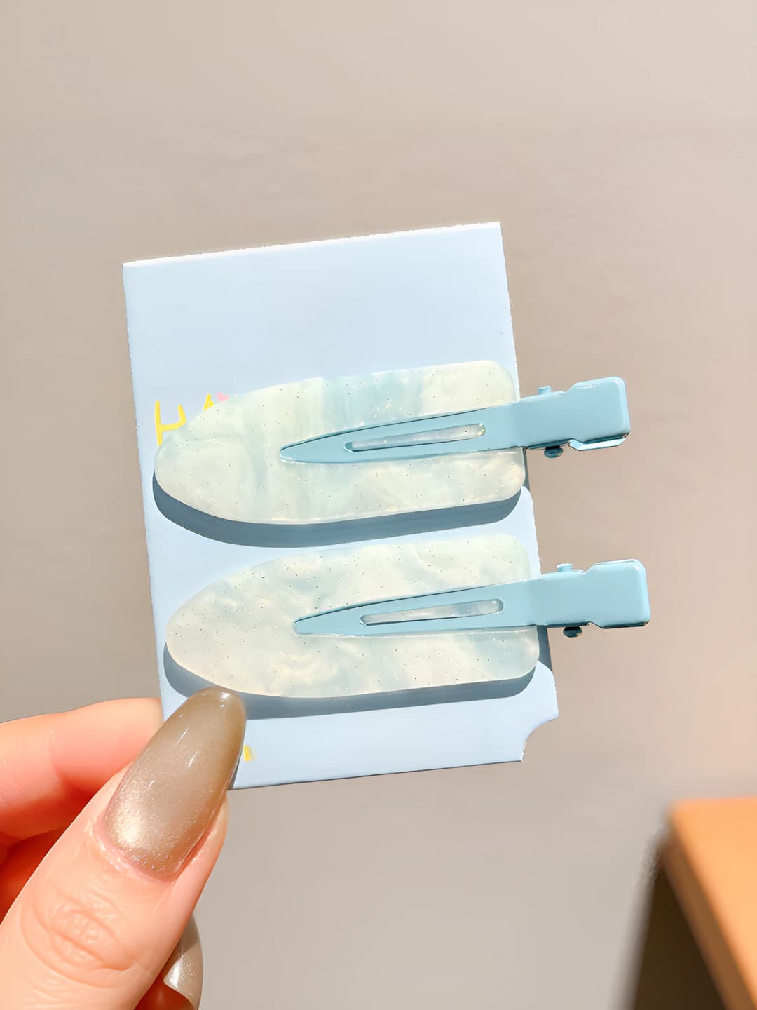 4# Sky blue 2 pcs - 6.5 cm