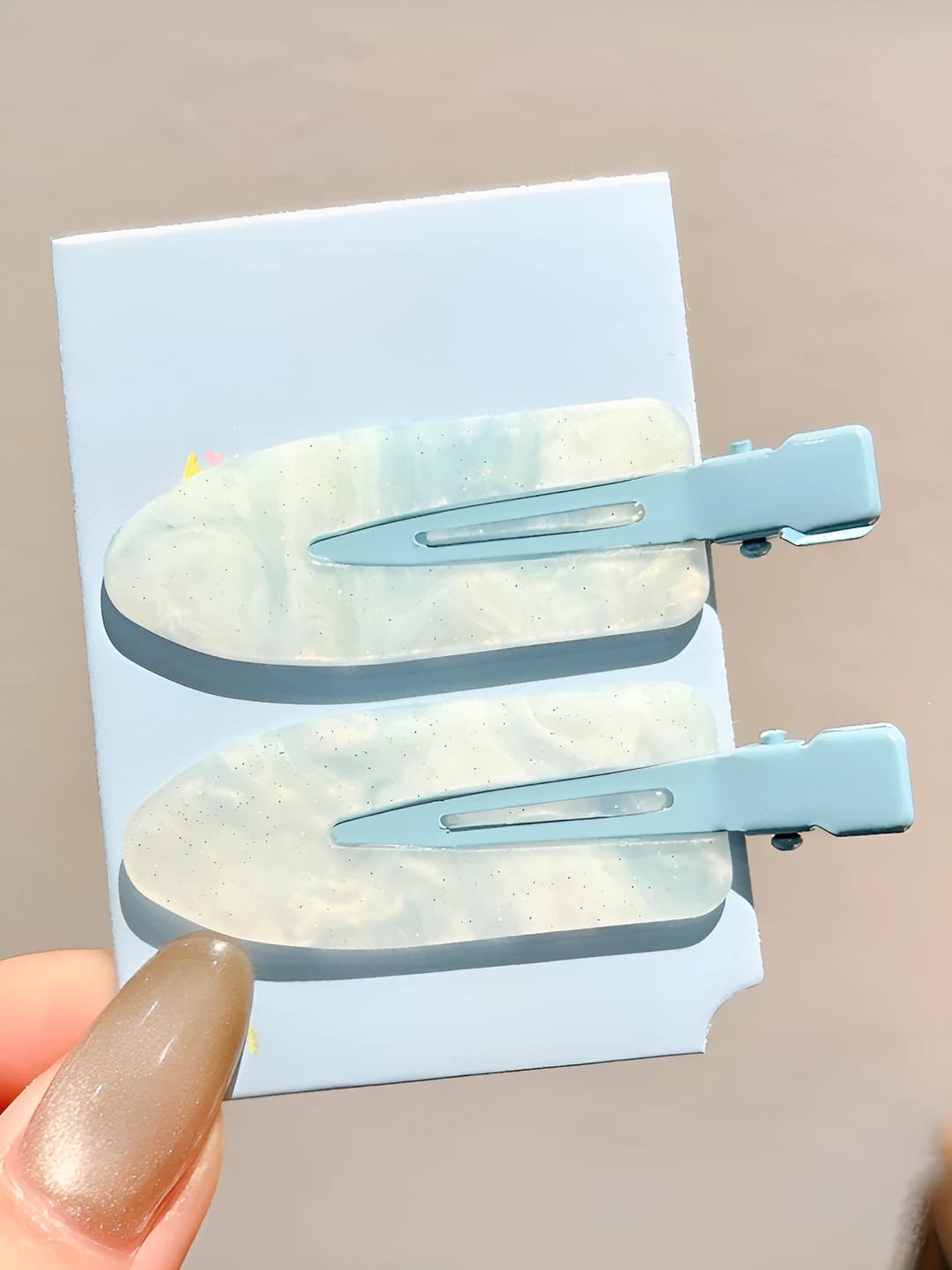 4# Sky blue 2 pcs - 6.5 cm