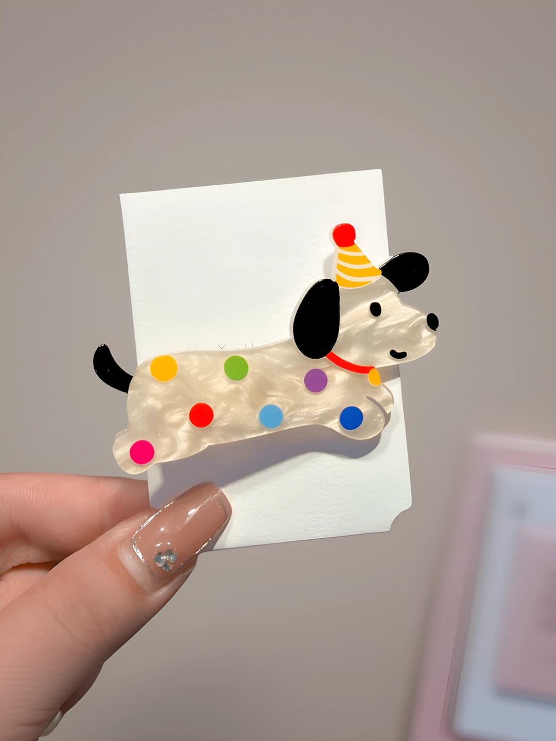 Polka dot, 6 cm