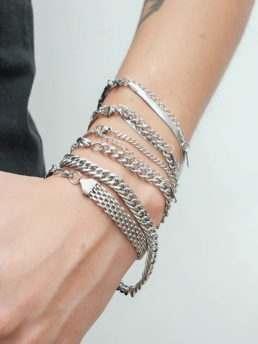 Bracelet B-003 steel