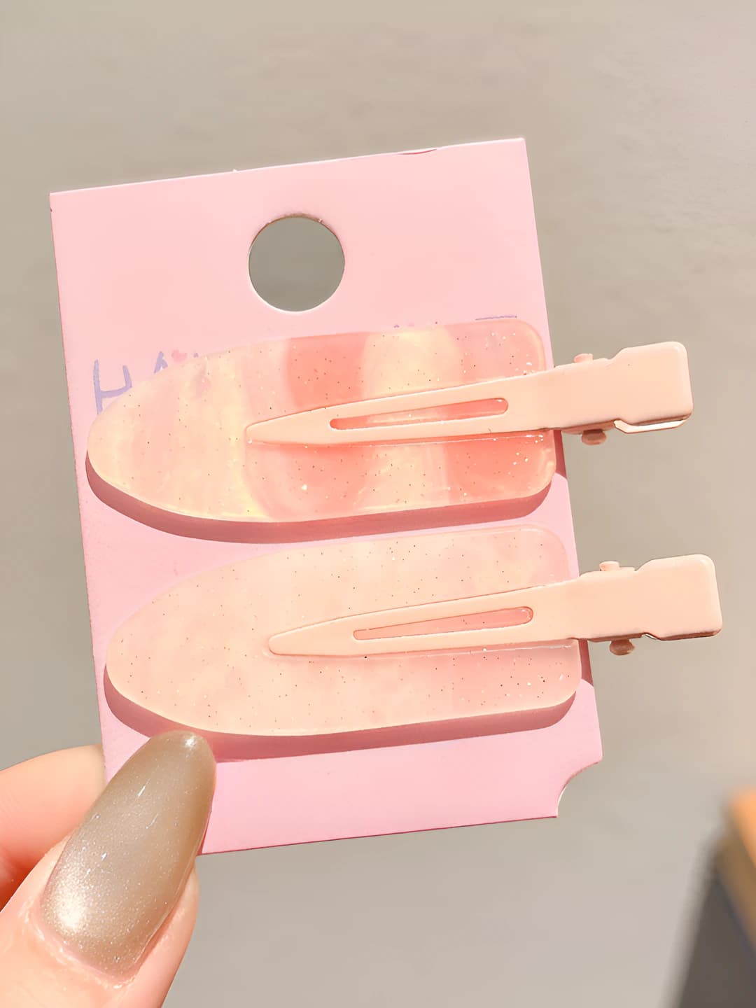 8# Orange-pink 2 pcs - 6.5 cm