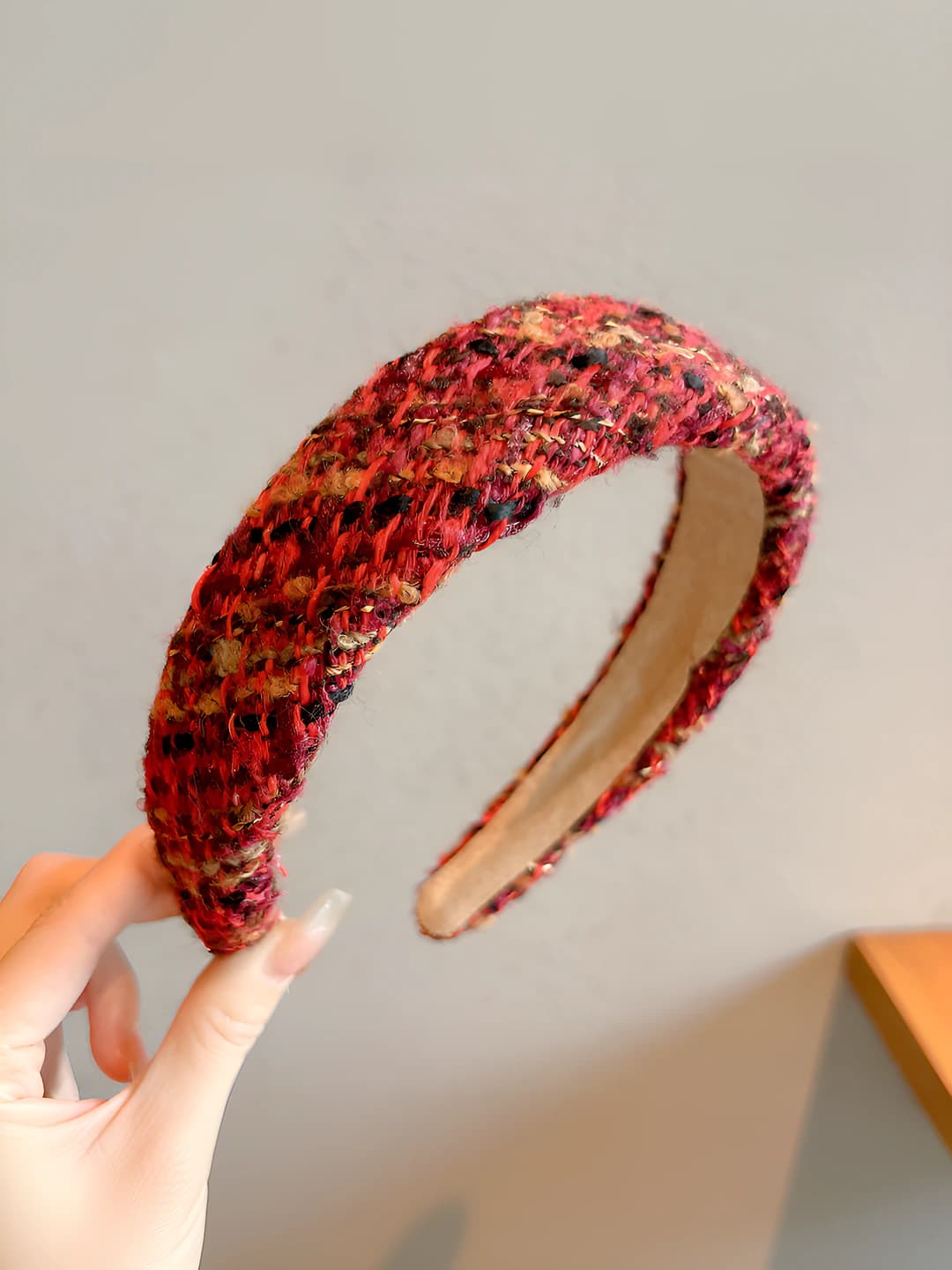 Red colorful headband