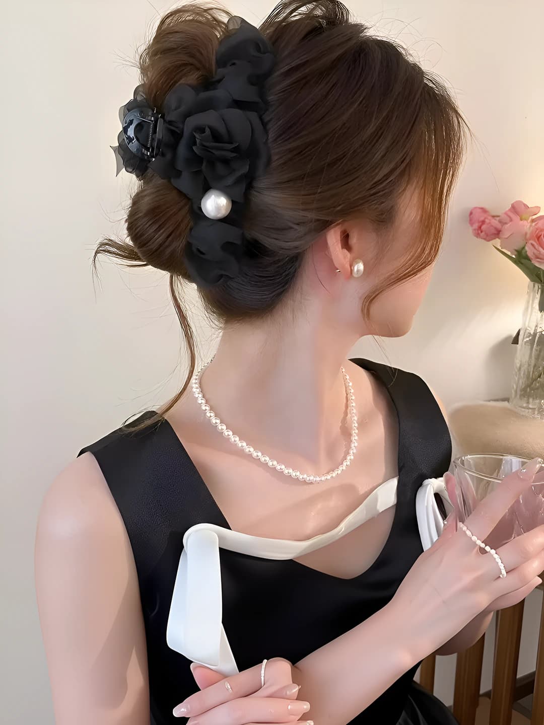 2# Black base clip ~13 cm