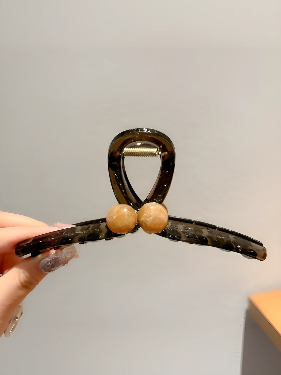8# Amber rangli yorqin marvarid qisqich 15cm