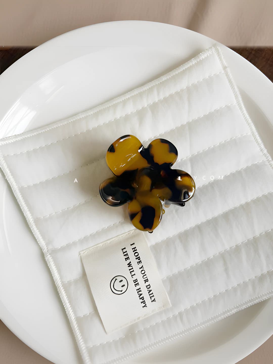 #5 Dark tortoise 4 cm