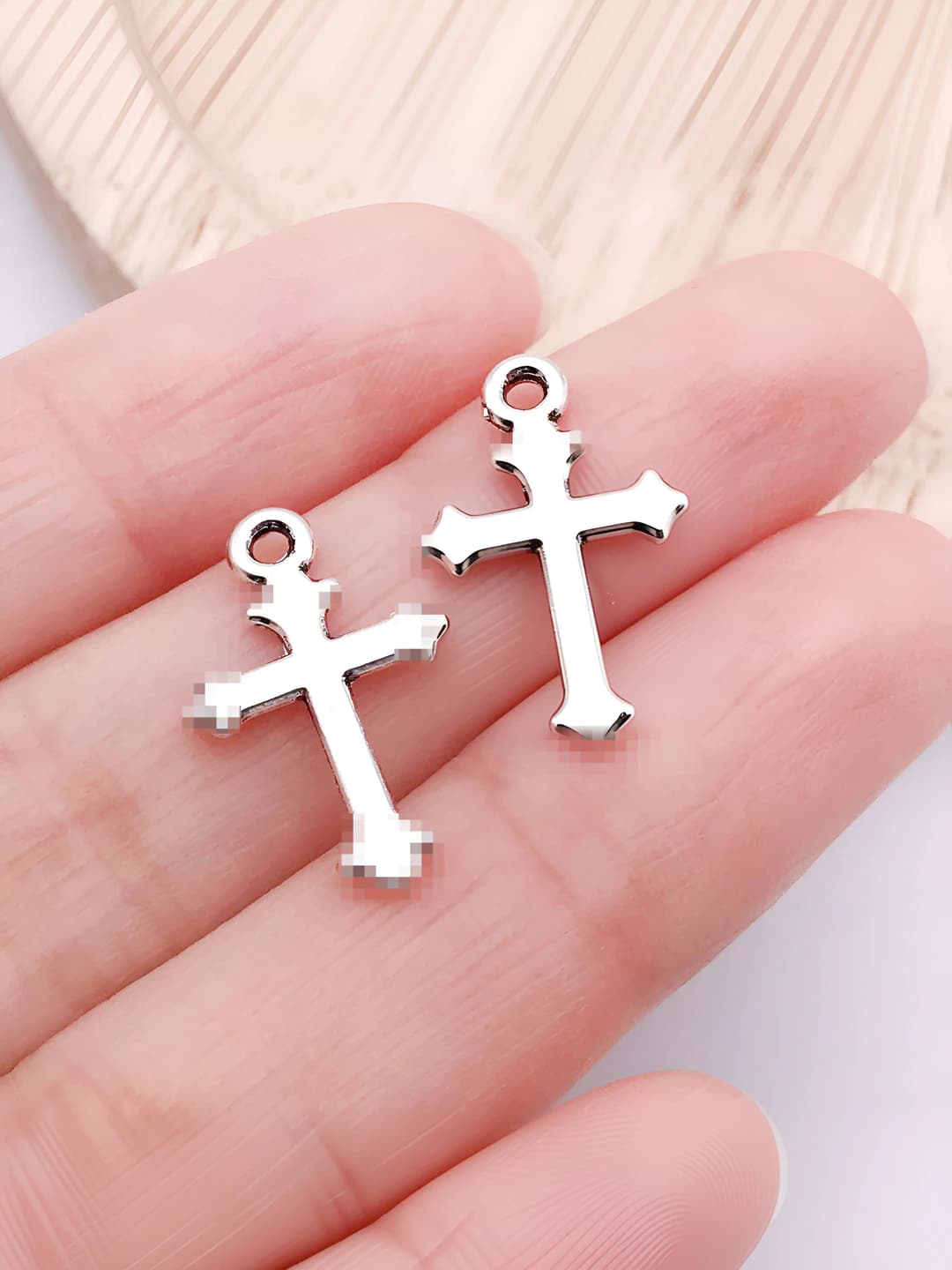 1 шт. старинный крест 12x19mm-0.5g-16923