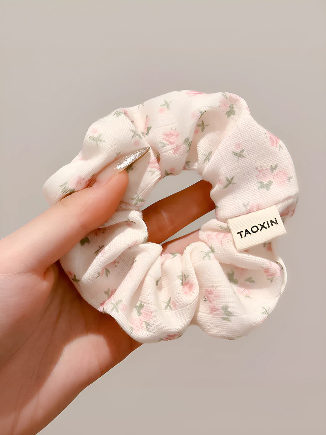 Розовый, цветочный, 11 см