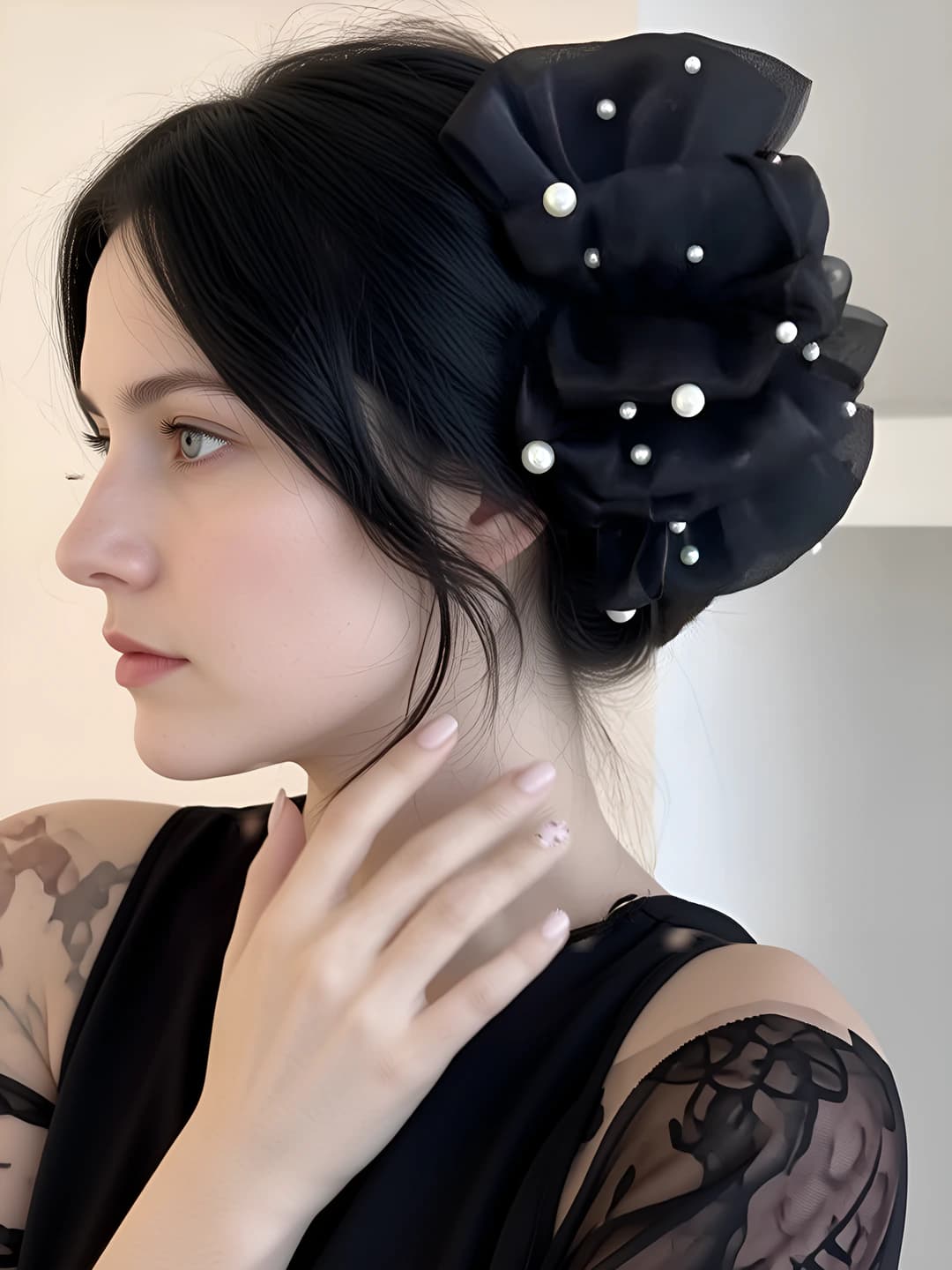 11# Шифоновый жатый облако ~13 см