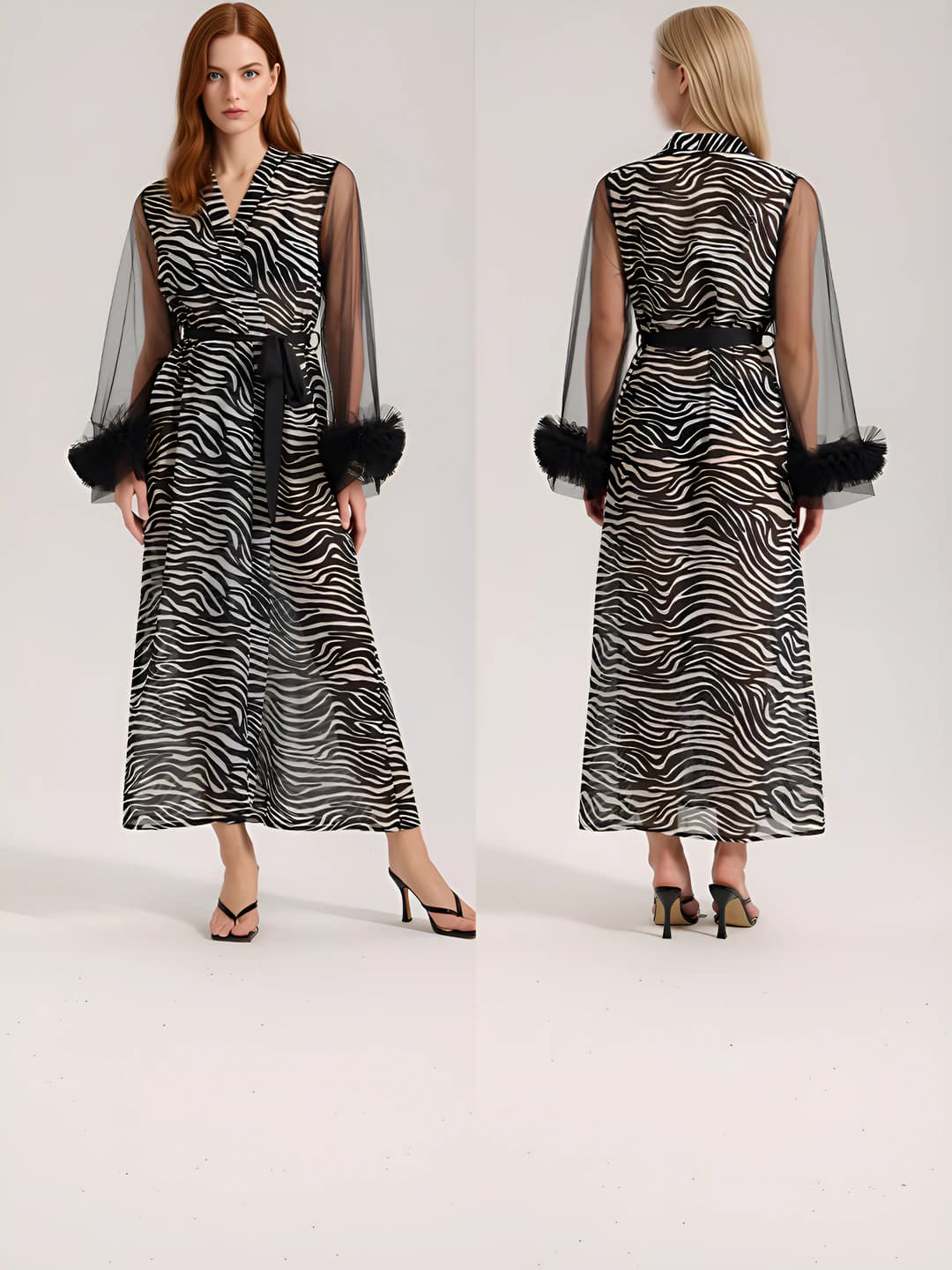 Zebra naqshli print