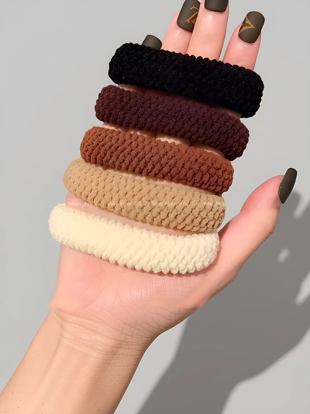 Thin wave beige 5 pcs