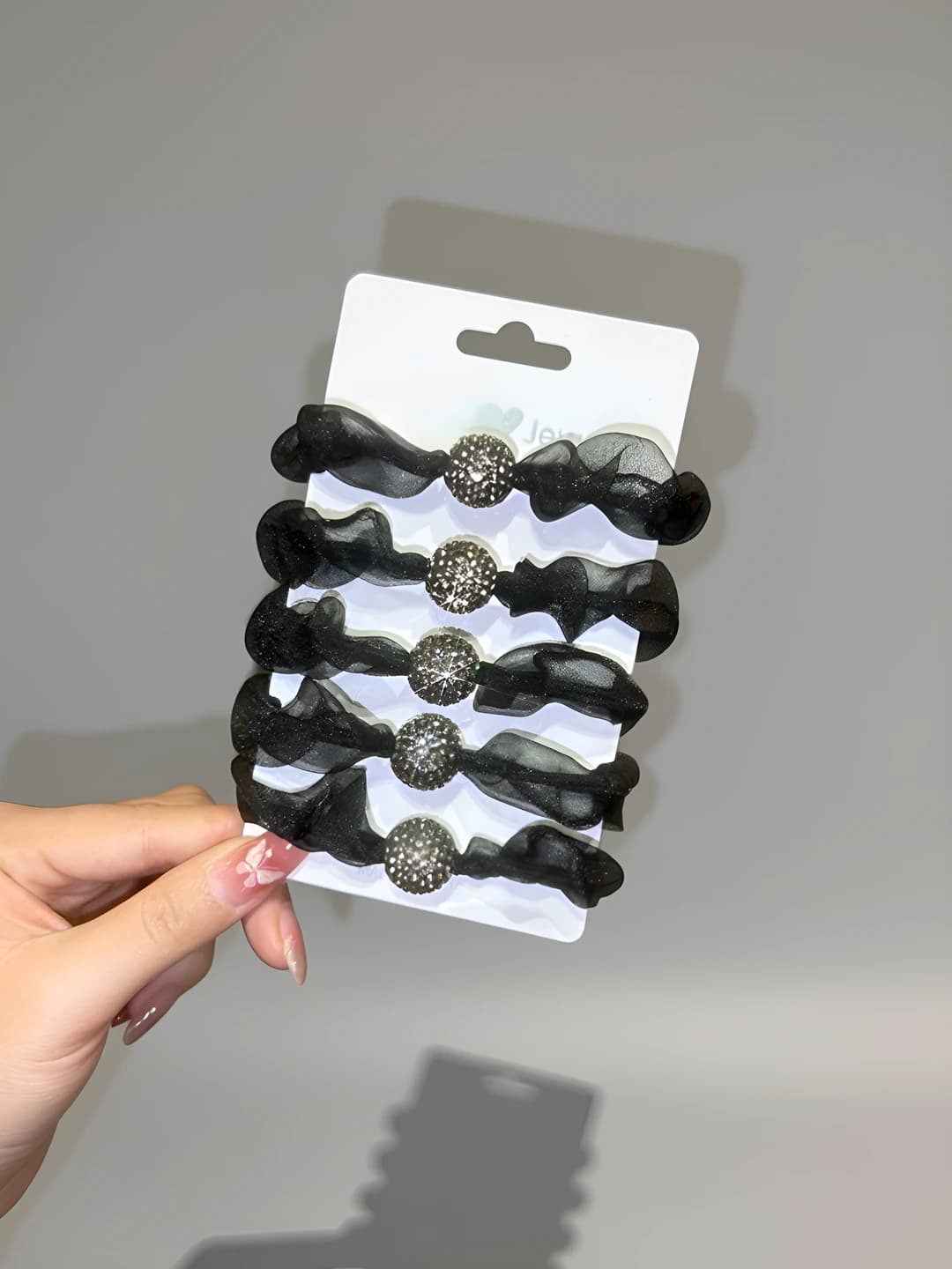 Organdi qora 5 dona