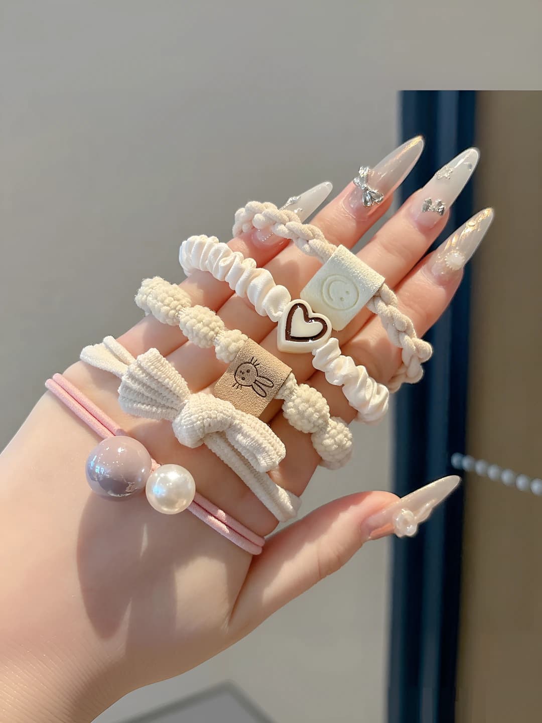 10# Beige 5-piece set #4-6cm
