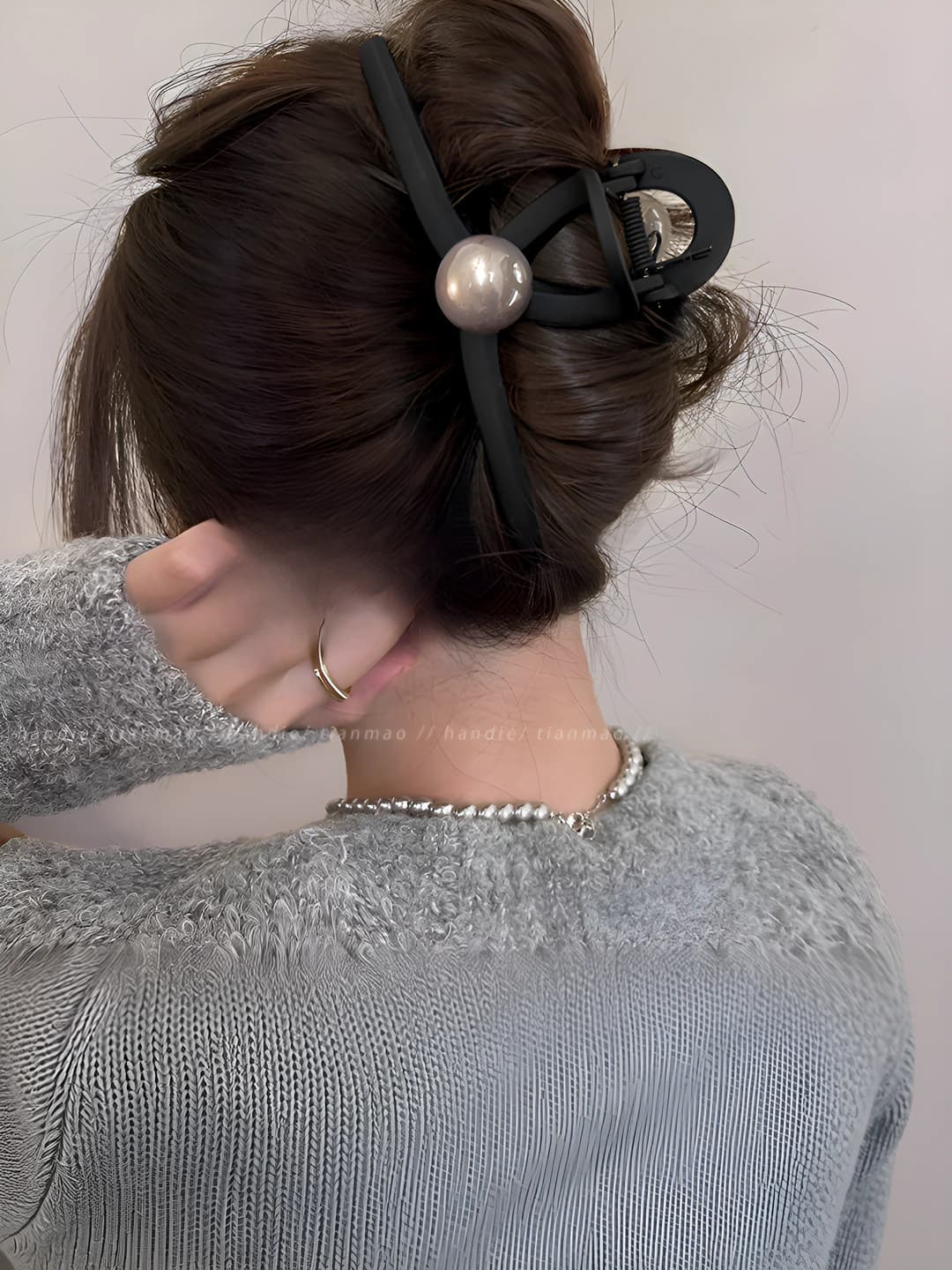 Matte pearl, 15 cm