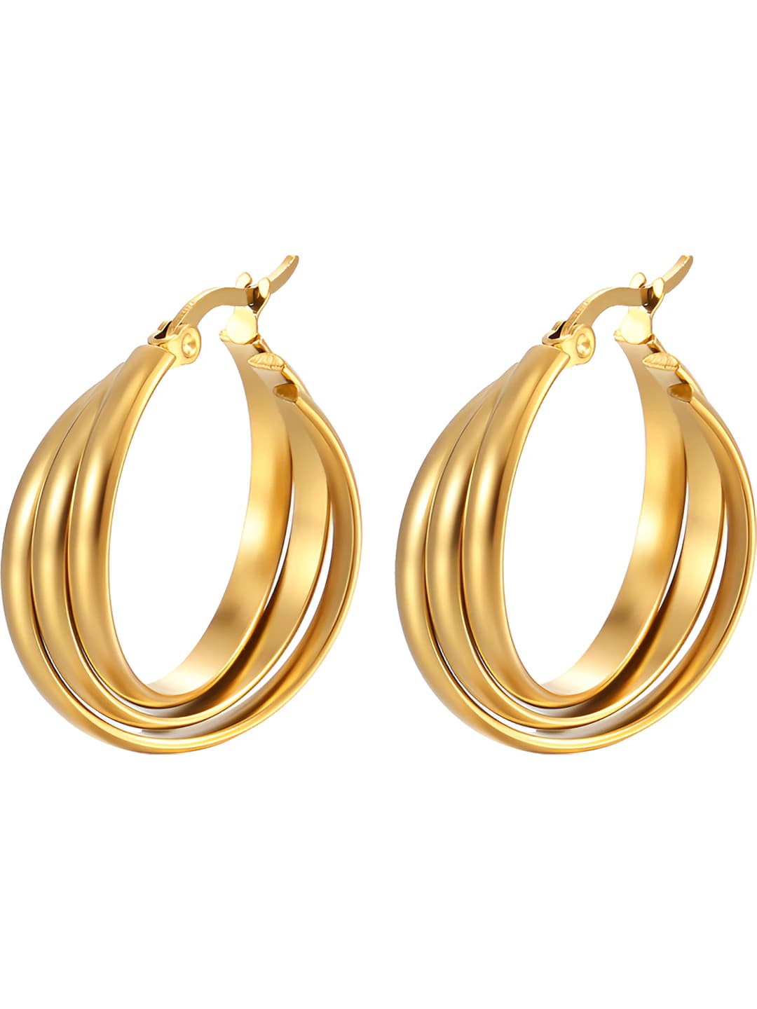 25MM gold, 3-part ball