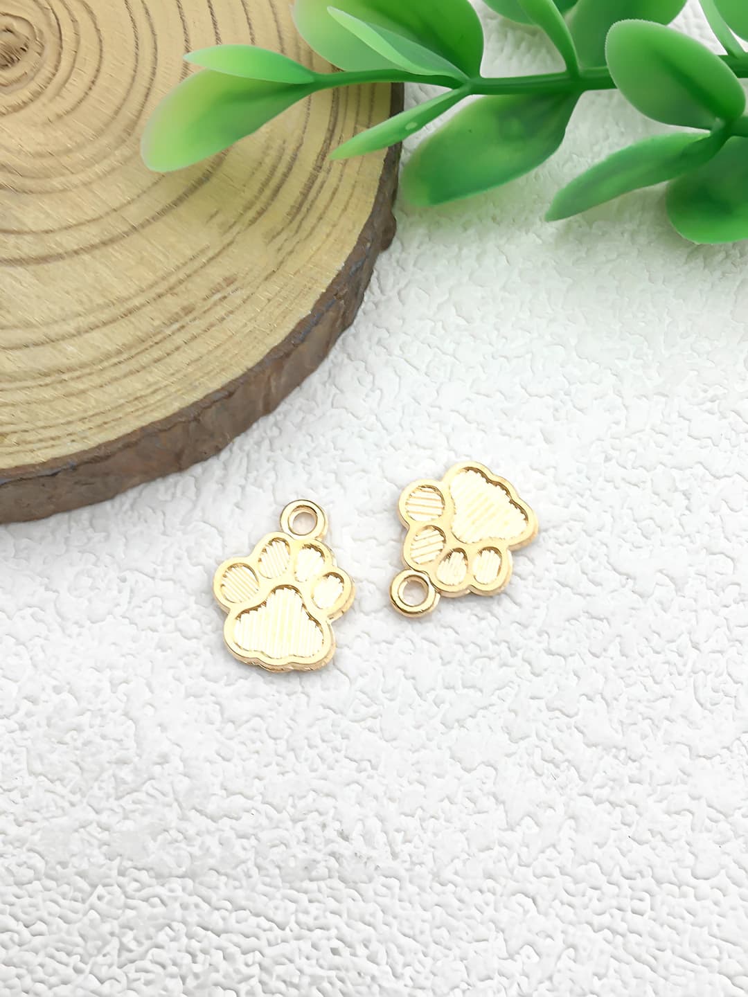 1 pc Double-sided cat paw 12x14.5mm-0.8g-18328