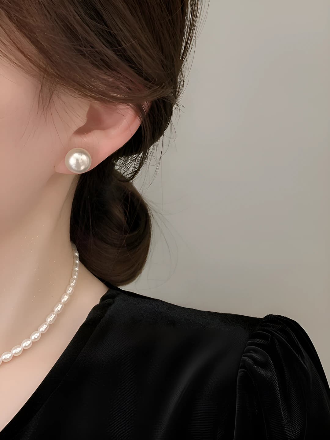 10mm bright pearl clip