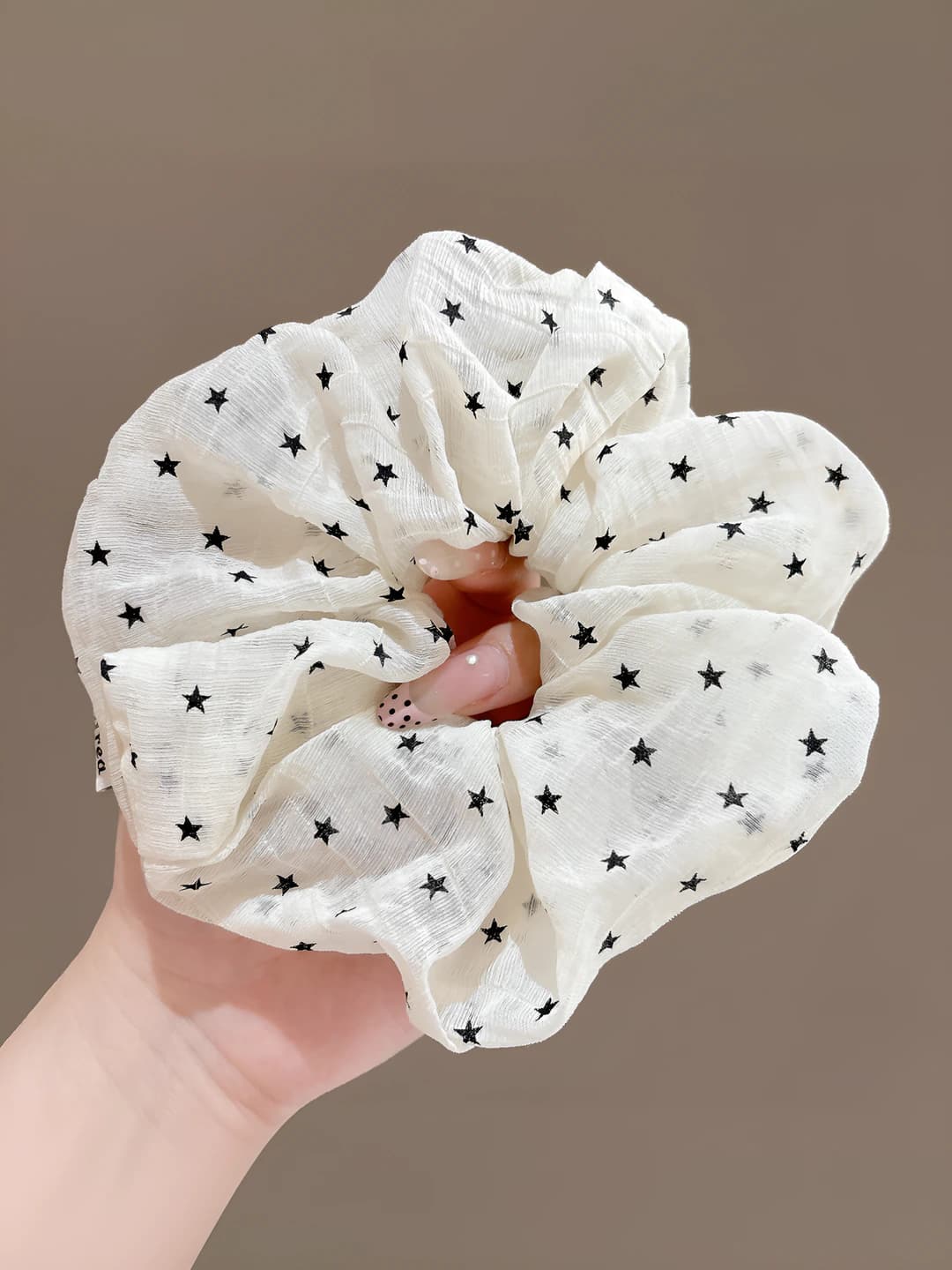 1# Star large scrunchie large ~15cm