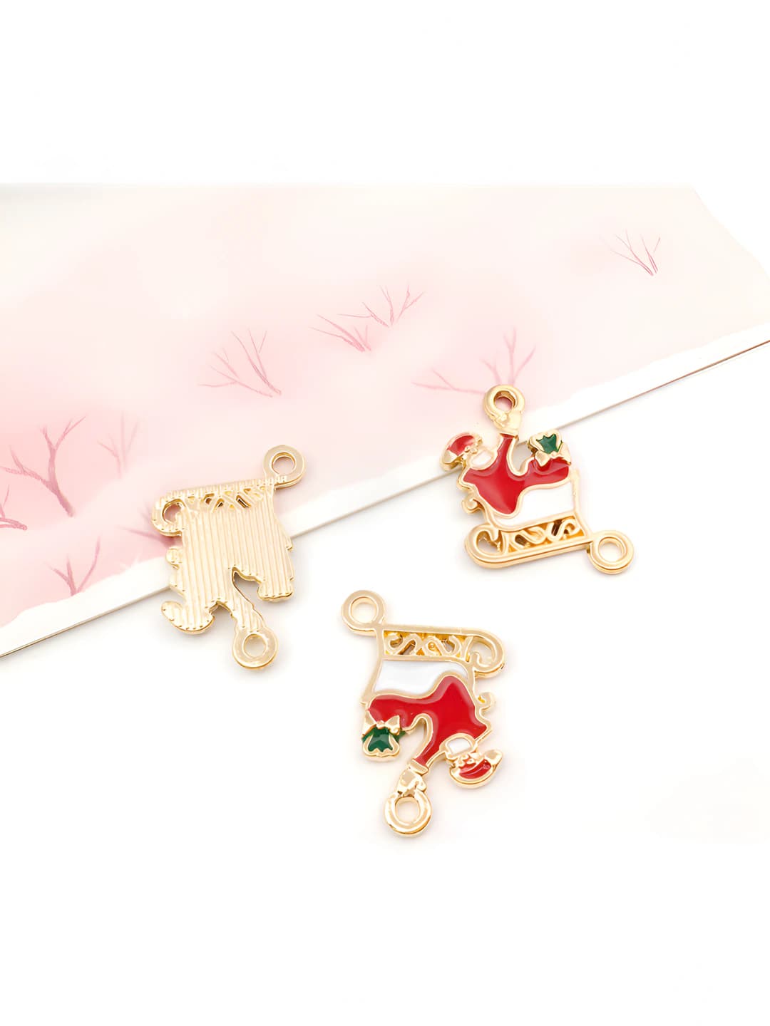Christmas sleigh 25x21mm