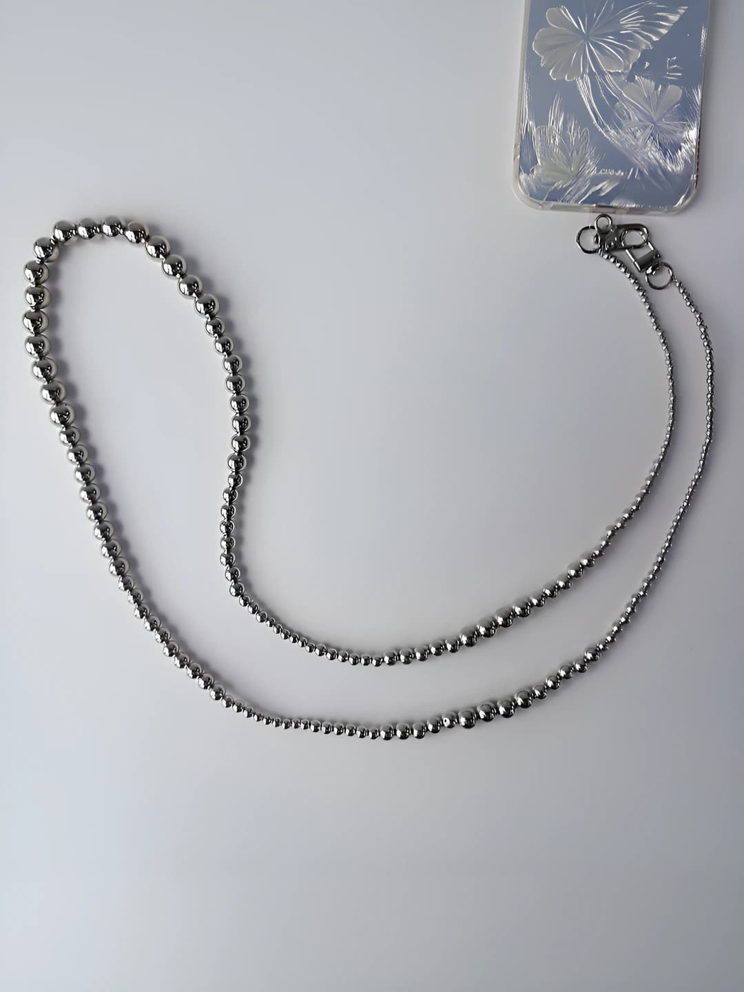 Silver crossbody