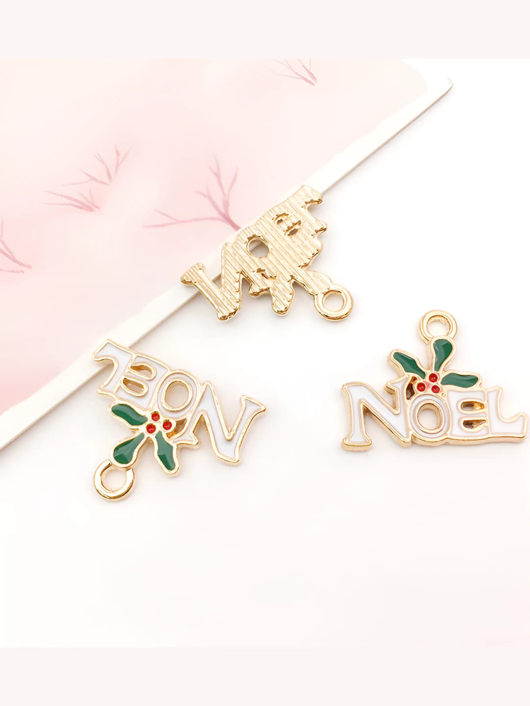 Christmas letters 18x15mm