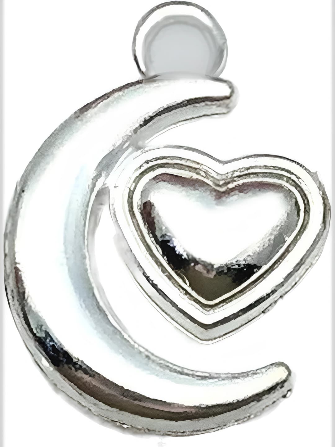 1 шт луна сердце 13x18mm-1.4g-20841
