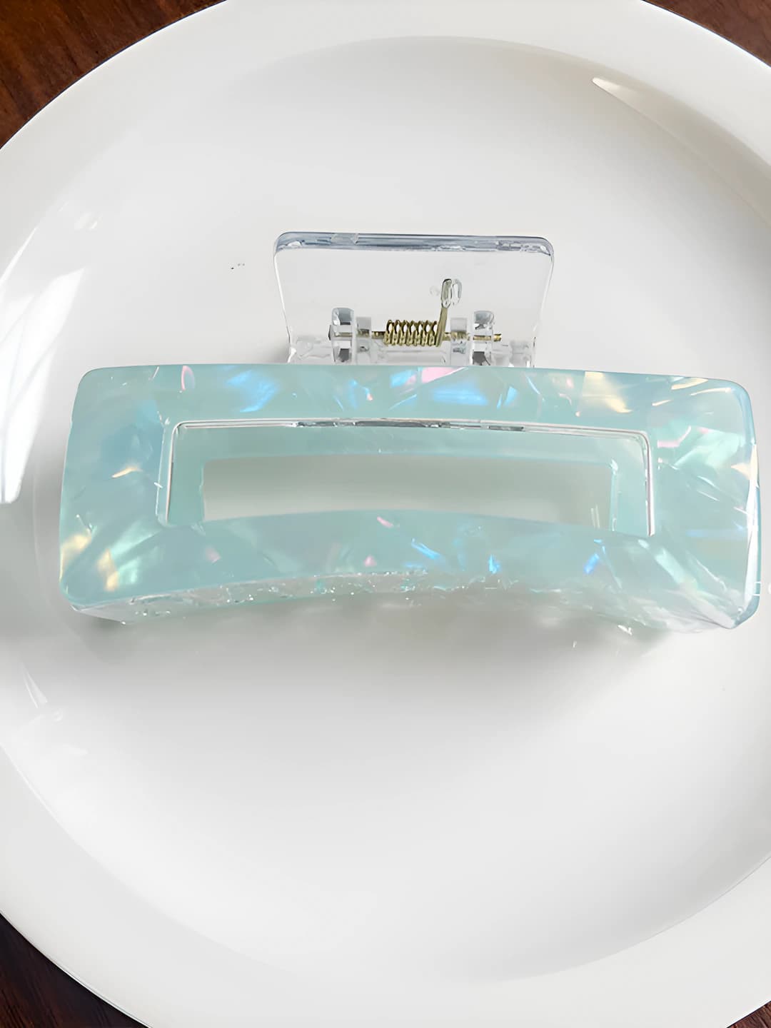 Square - Light teal - 8.5 cm