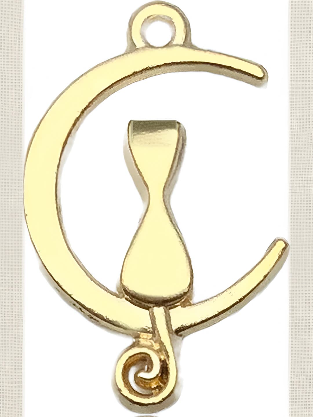 1 шт Луна кошка 21x13mm-0.8g