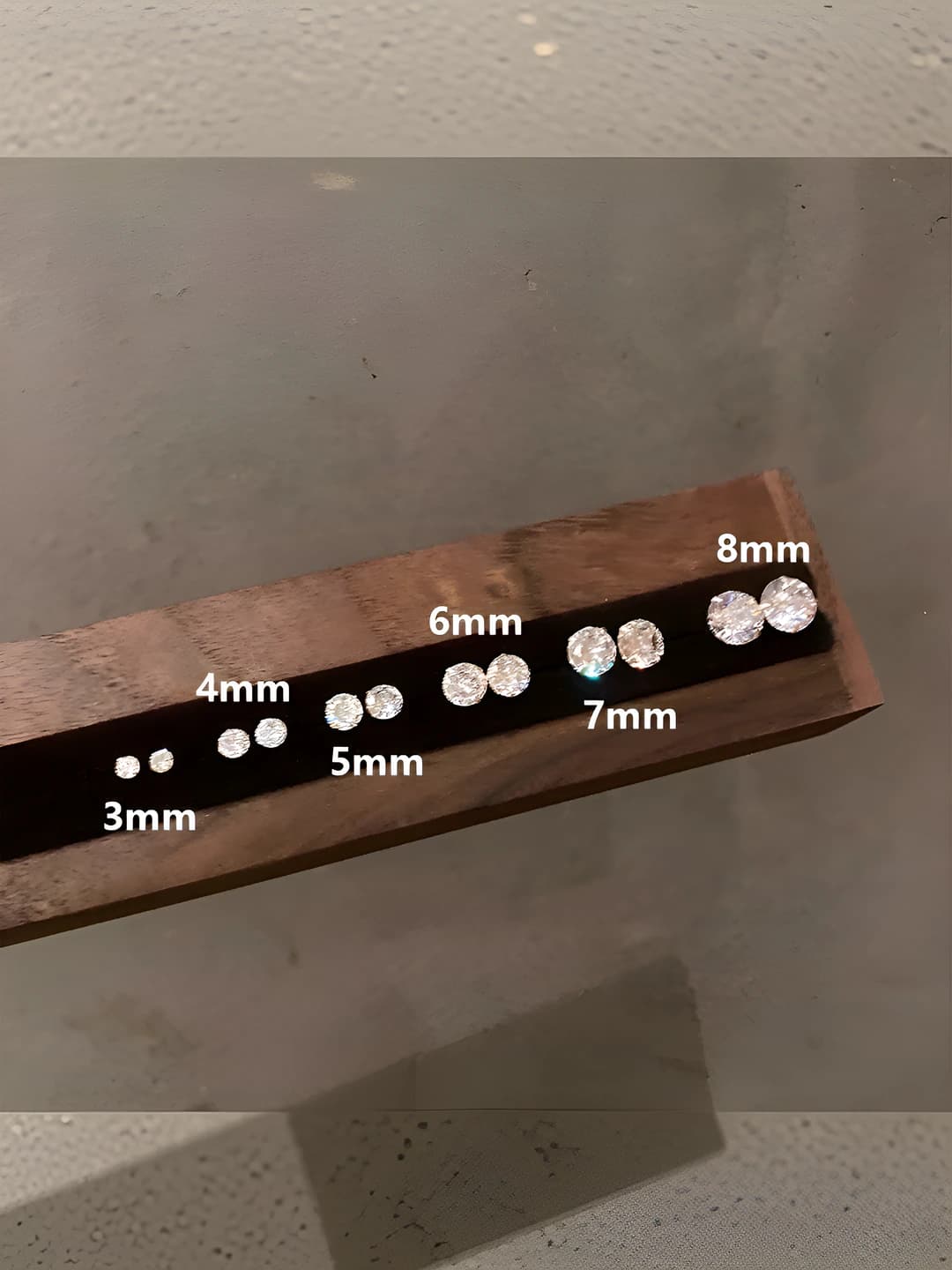 3# большой циркон 5mm