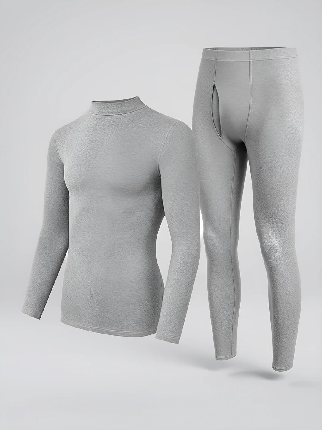 Men's light grey floral