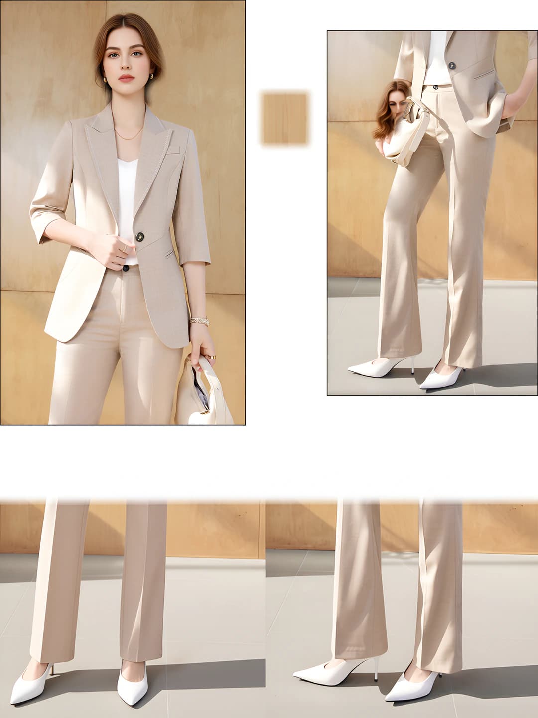 Khaki suit + pants