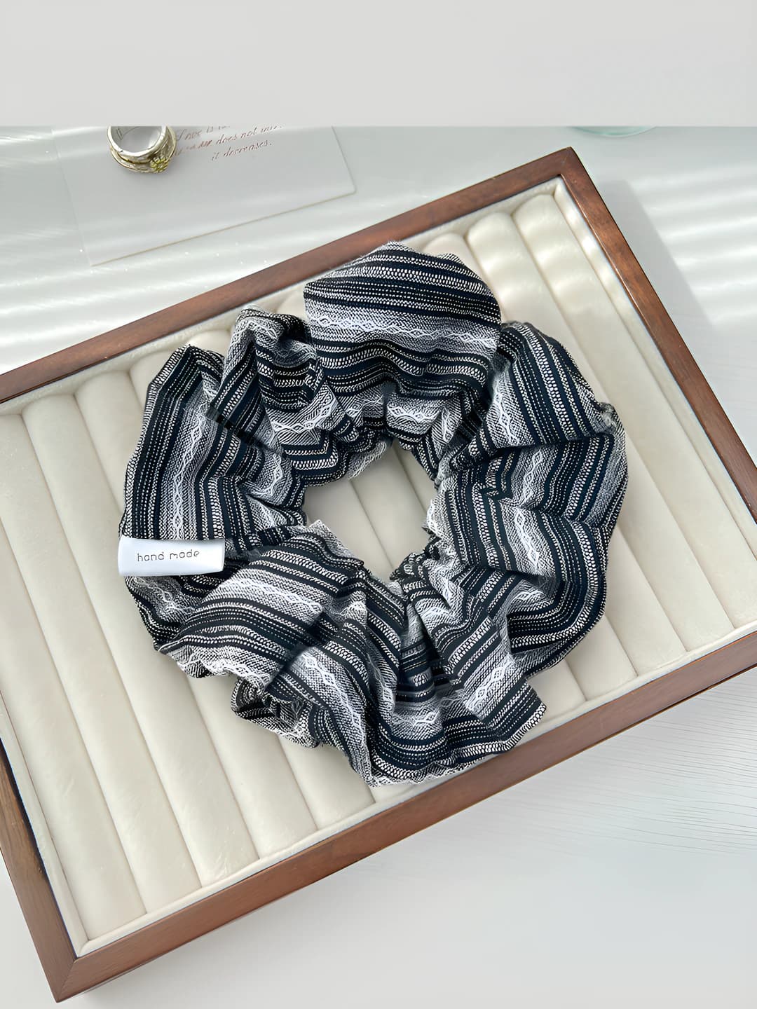 4# Sea salt, striped, black