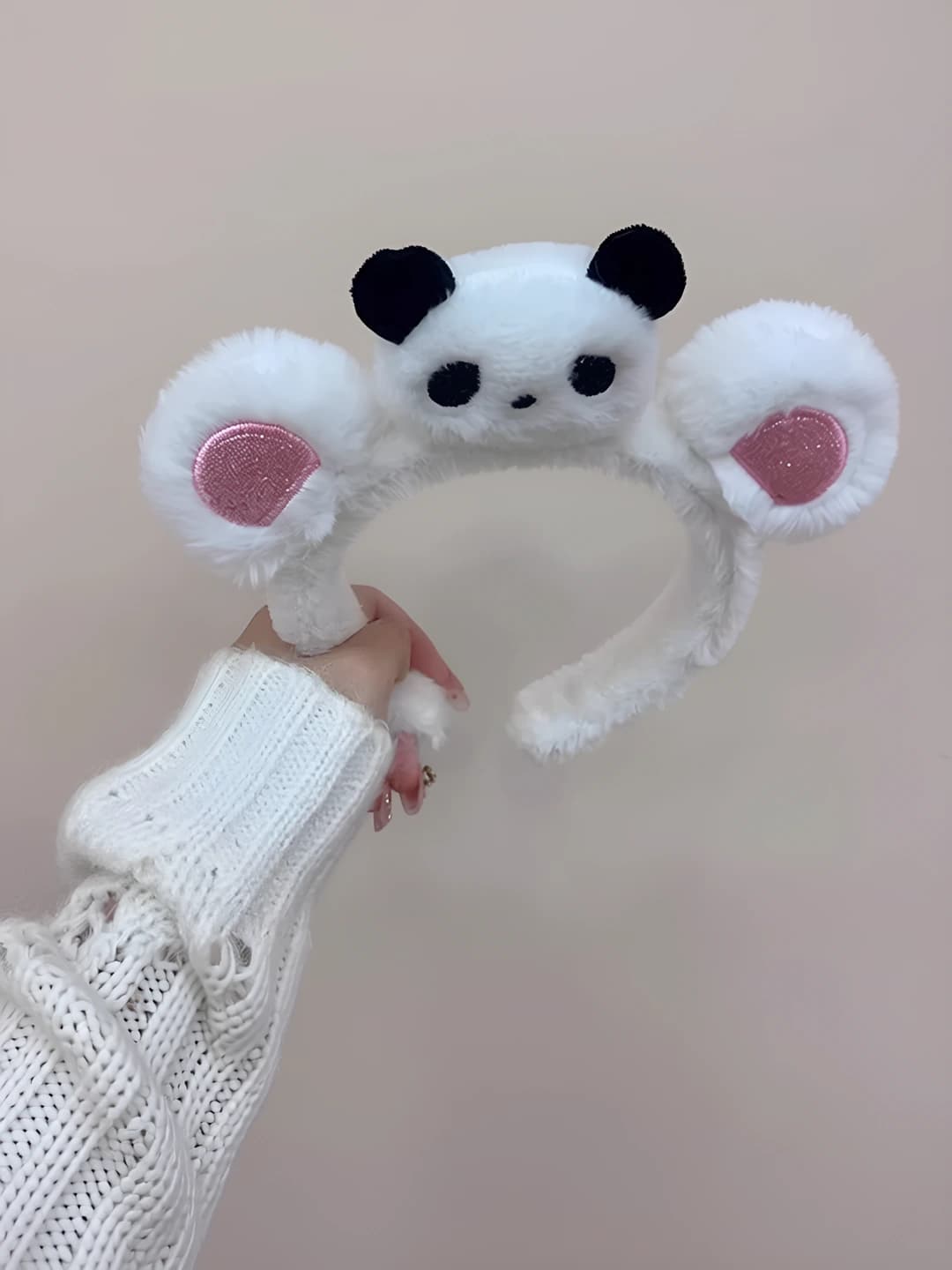 Panda soch tasi: oq