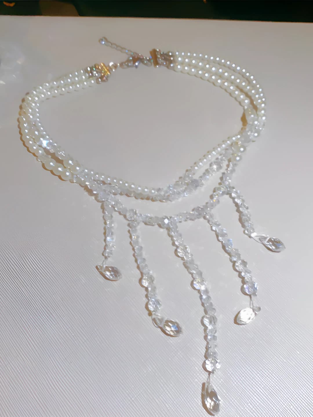 Necklace-White